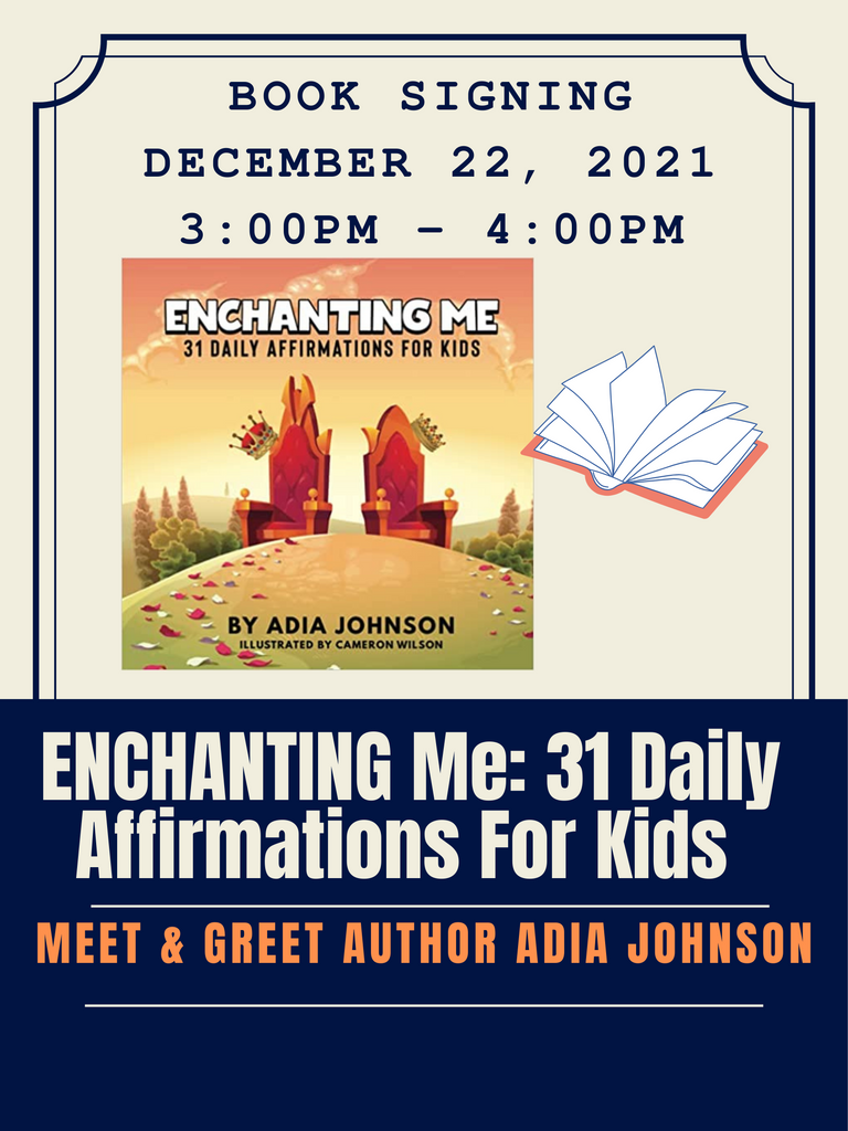 Book Signing Enchanting Me: 31 Daily Affirmations for Kids