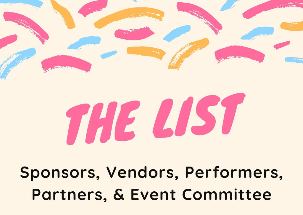 JUNETEENTH VENDOR/SPONSOR LIST