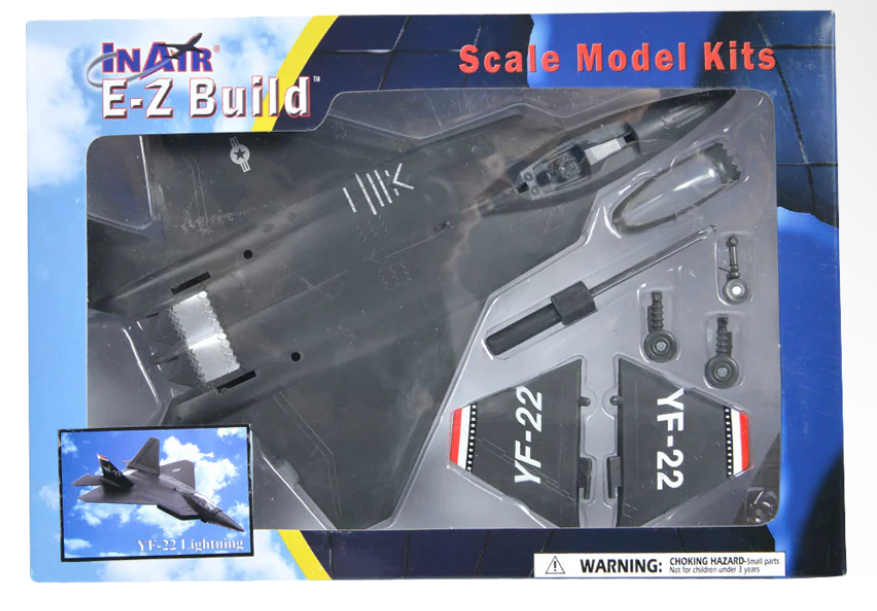 InAir E-Z Build: F-22 Raptor Model Kit – Grandma's Place